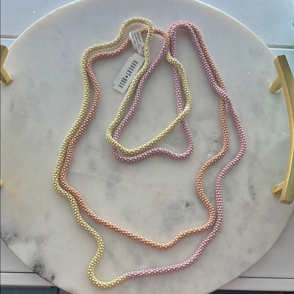 Robert Rose Pastel Multicolor Necklace